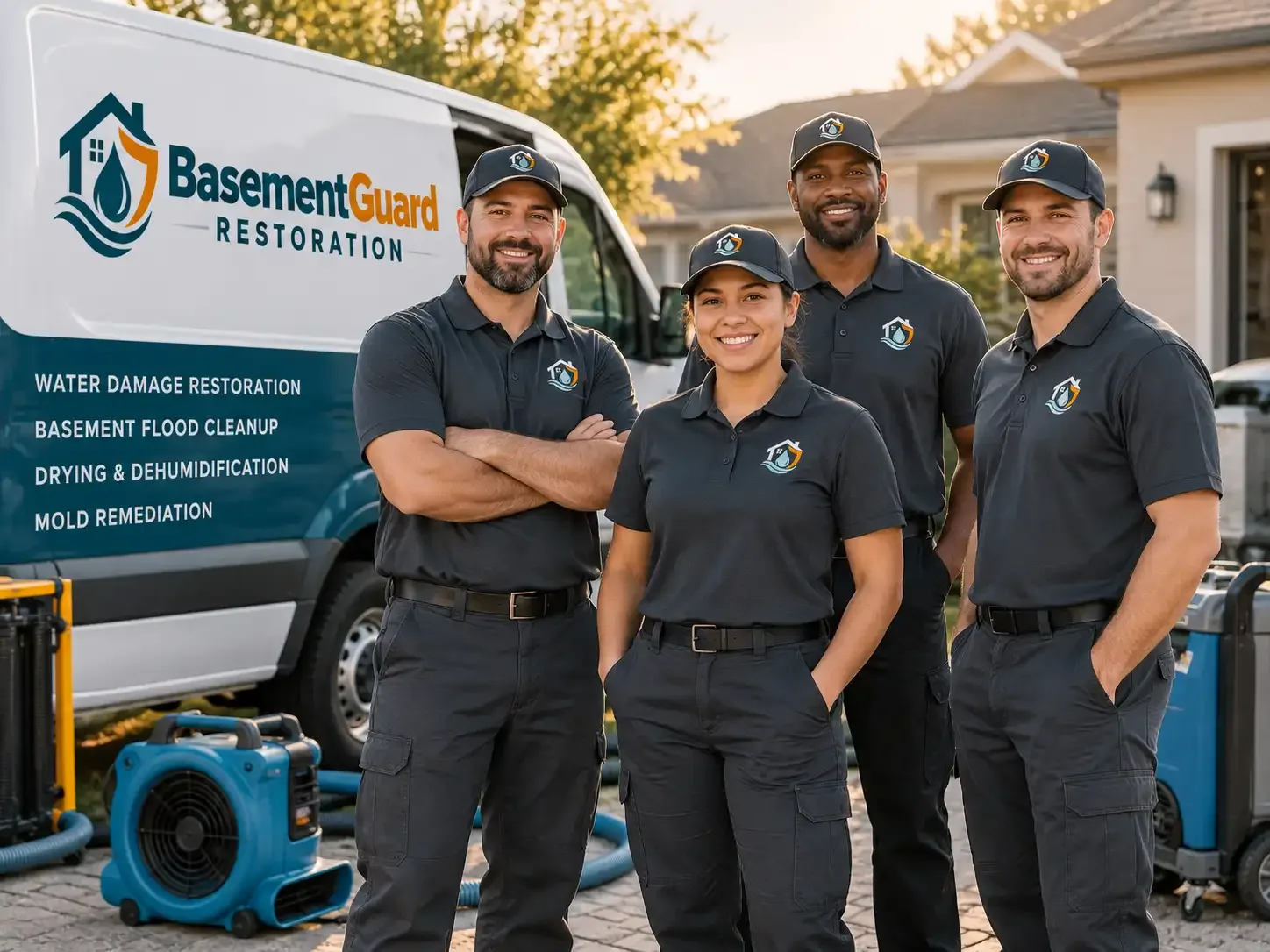Basement Water Damage Restoration company in Muldrow, OK